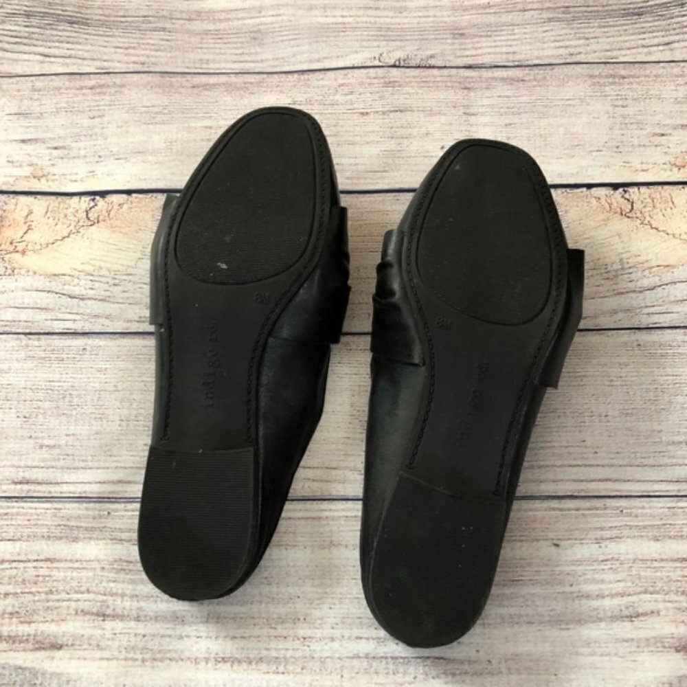 Black Indigo Rein Mariela Mules Size 8 - Picture 5 of 5